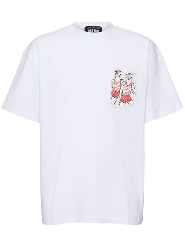 Cotton T-shirt - MSGM - Modalova