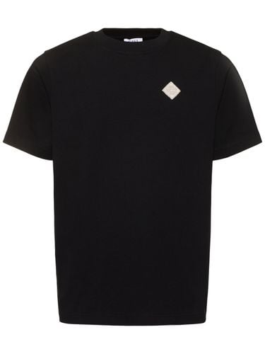 Pearl Diamond Cc Patch T-shirt - CASABLANCA - Modalova