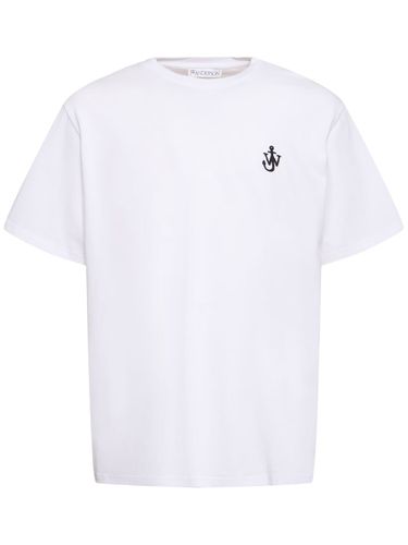 Anchor Embroidery T-shirt - JW ANDERSON - Modalova