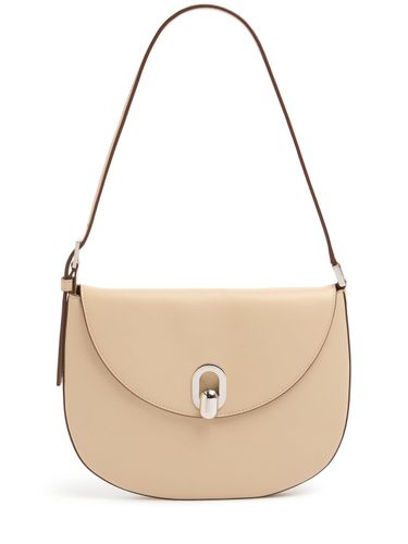 The Small Tondo Leather Hobo Bag - SAVETTE - Modalova