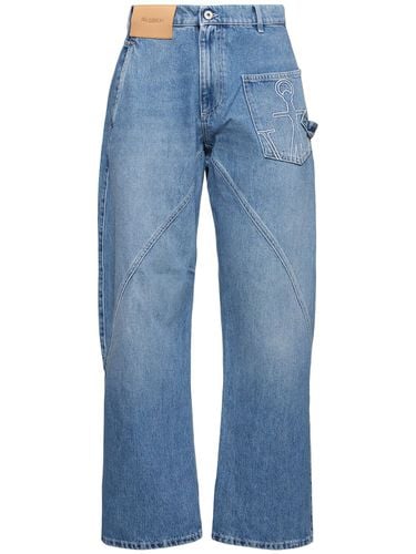 Twisted Denim Workwear Jeans - JW ANDERSON - Modalova