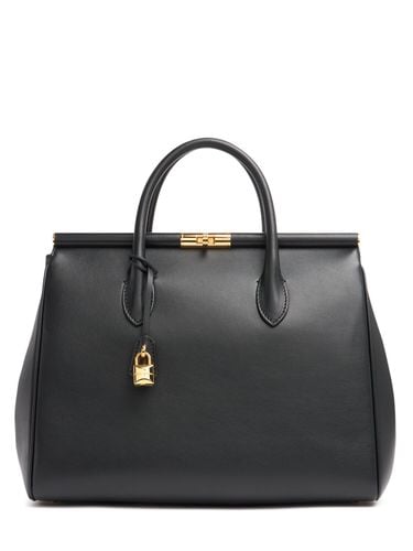 Marlene Day Leather Tote Bag - DOLCE & GABBANA - Modalova