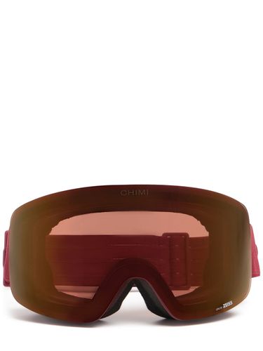 Burgundy Ski Goggles - CHIMI - Modalova