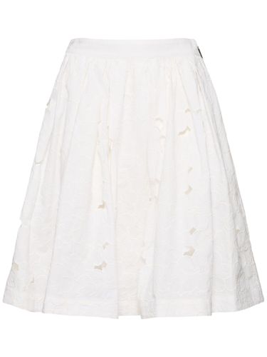 Cotton Midi Skirt - MSGM - Modalova