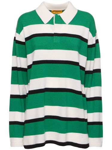 Striped Cashmere Rugby Polo - GUEST IN RESIDENCE - Modalova