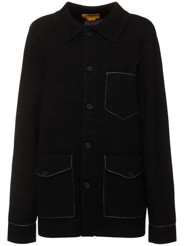 Industry Knit Cashmere Shirt Jacket - GUEST IN RESIDENCE - Modalova