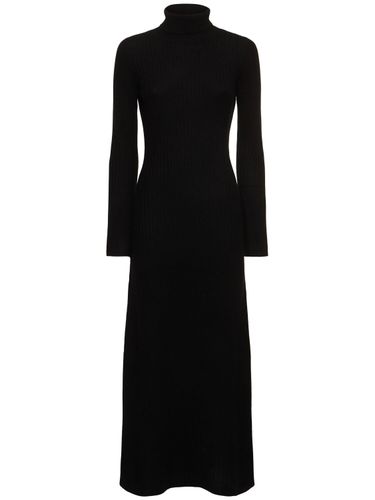 Wide Rib Knit Cashmere Long Dress - GUEST IN RESIDENCE - Modalova