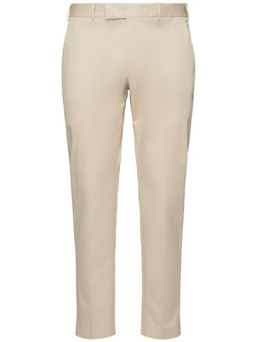 Rebel Stretch Cotton Twill Pants - PT TORINO - Modalova