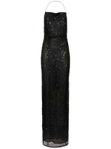 Hebe Sequined Open Back Gown - 16ARLINGTON - Modalova