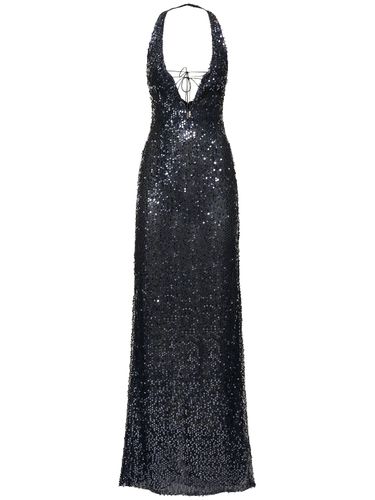 Eima Sequined Open Back Gown - 16ARLINGTON - Modalova