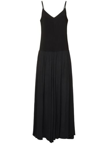 Stretch Cady Crepe Long Dress - FORTE_FORTE - Modalova