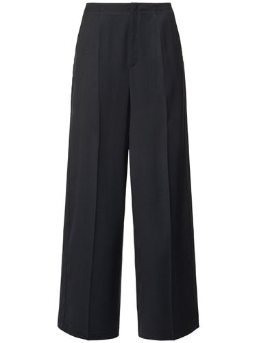 Viscose Blend Straight Pants - FORTE_FORTE - Modalova