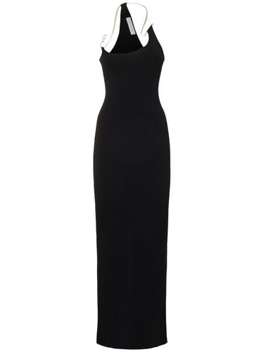 Levitate Rib Knit Long Dress - CHRISTOPHER ESBER - Modalova