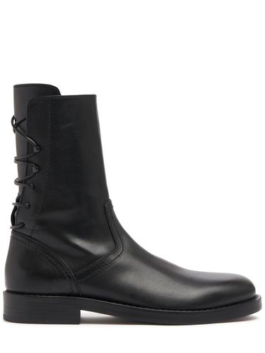 Heiko Leather Laced Ankle Boots - ANN DEMEULEMEESTER - Modalova