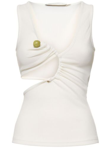 Arc Stone Rib Tank Top - CHRISTOPHER ESBER - Modalova