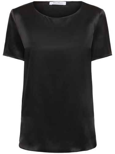 Dida Silk Satin Top - MAX MARA - Modalova