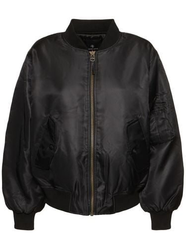 Leon Nylon Bomber Jacket - ANINE BING - Modalova