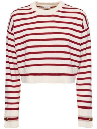 Dorotea Striped Crop Sweater - MAX MARA - Modalova