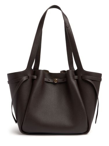 Romy Leather Tote Bag - TORY BURCH - Modalova