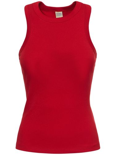 Hannah Tank Organic Cotton Rib Tank Top - FLORE FLORE - Modalova