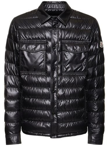 Chambly Nylon Down Shirt Jacket - MONCLER - Modalova