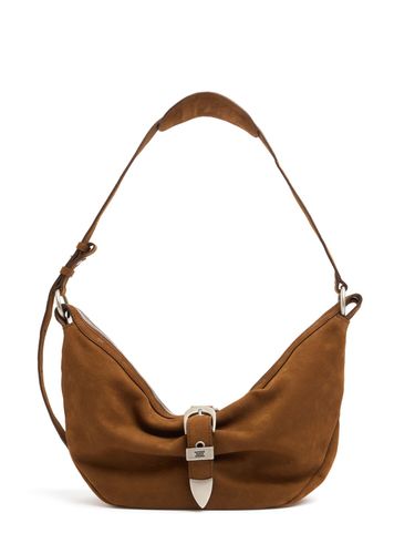 Medium Belted Nubuck Shoulder Bag - MARGESHERWOOD - Modalova