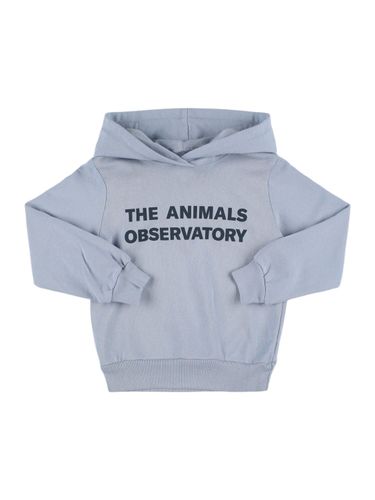 Sudadera De Algodón Estampada Con Capucha - THE ANIMALS OBSERVATORY - Modalova