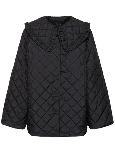 Quilted Ripstop Jacket - GANNI - Modalova