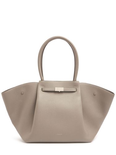 New York Grain Leather Tote Bag - DEMELLIER - Modalova