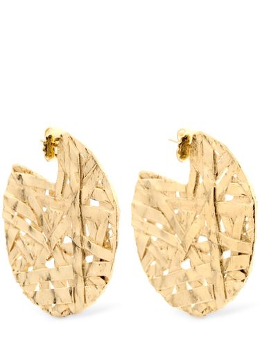 Large Icon Hoop Earrings - PAOLA SIGHINOLFI - Modalova