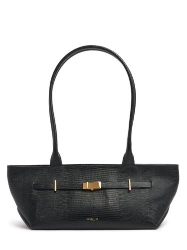 The New York Lizard Embossed Leather Bag - DEMELLIER - Modalova