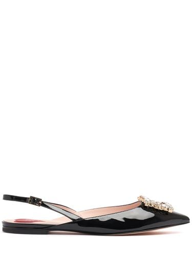 Mm Virgule Patent Leather Slingbacks - ROGER VIVIER - Modalova