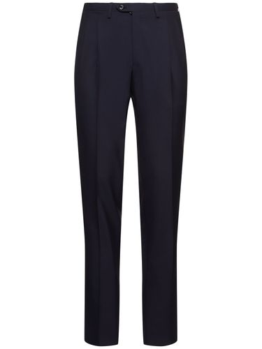 Wool Pleated Pants - KITON - Modalova