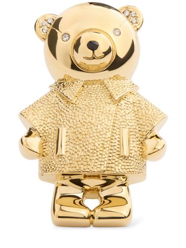 Shiny Winter Teddy Tebe Pin - MAX MARA - Modalova