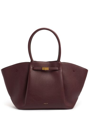 New York Grain Leather Tote Bag - DEMELLIER - Modalova