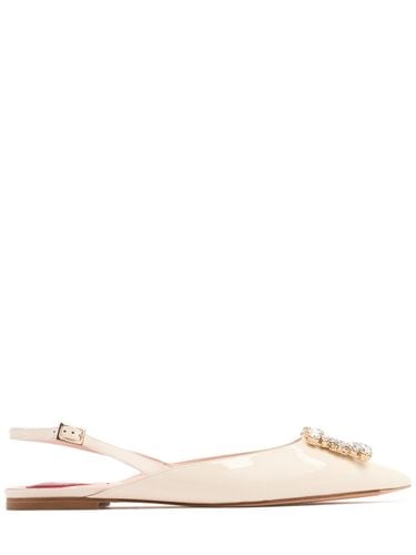 Mm Virgule Patent Leather Slingbacks - ROGER VIVIER - Modalova