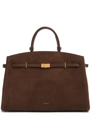 The Hudson Suede Top Handle Bag - DEMELLIER - Modalova