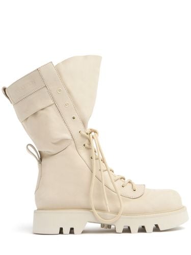 Mm Suede Combat Boots - JW ANDERSON - Modalova