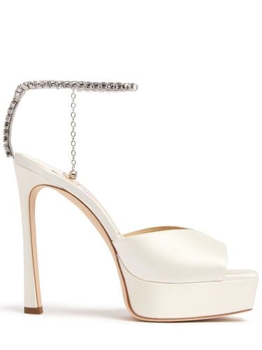 Mm Saeda Satin Sandals - JIMMY CHOO - Modalova