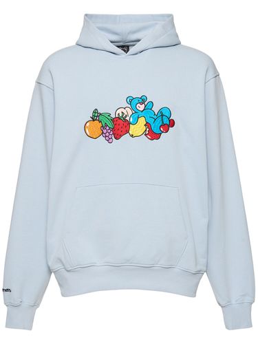 Unisex Fruit & Bear Embroidered Hoodie - INBETWEENERS - Modalova