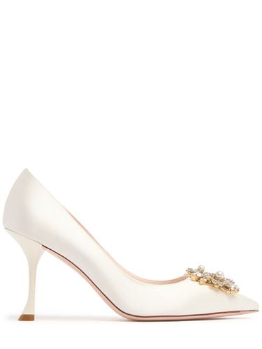 Mm Bouquet Embellished Satin Pumps - ROGER VIVIER - Modalova