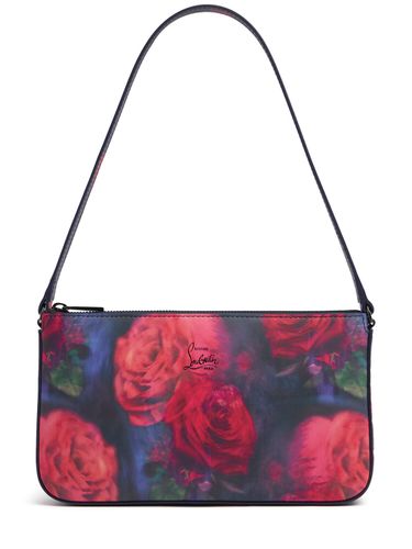 Loubila Roses Leather Shoulder Bag - CHRISTIAN LOUBOUTIN - Modalova