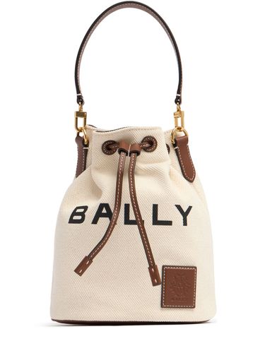 Akelei Canvas Bucket Bag - BALLY - Modalova