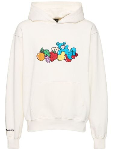 Unisex Fruit & Bear Embroidered Hoodie - INBETWEENERS - Modalova