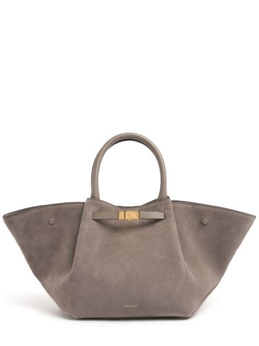 Midi New York Suede Tote Bag - DEMELLIER - Modalova