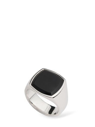 Cushion Black Onyx Ring - TOM WOOD - Modalova