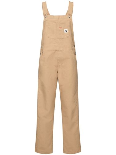 Bib Straight Canvas Overalls - CARHARTT WIP - Modalova