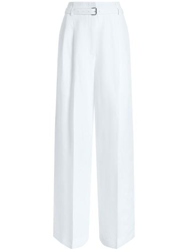 Jules Linen Blend Wide Pants - PROENZA SCHOULER - Modalova