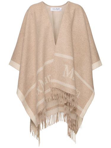 Hilde Fringed Wool Poncho - MAX MARA - Modalova