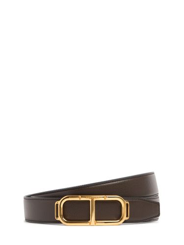 Cm Stadium Leather Belt - TOM FORD - Modalova